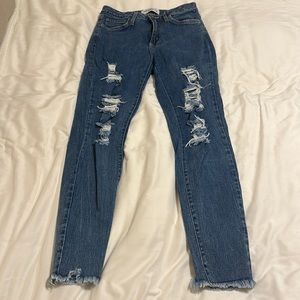 Distressed Skinny Jeans